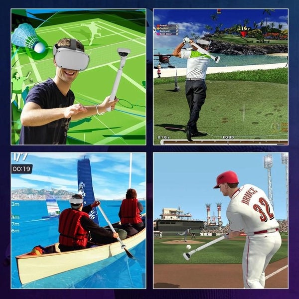 Extendable Vr Golf Pole for Meta Quest Pro Carousel 6