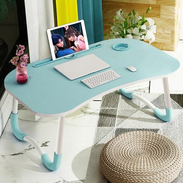 Foldable Non-slip Laptop Desk Table Stand Carousel 1