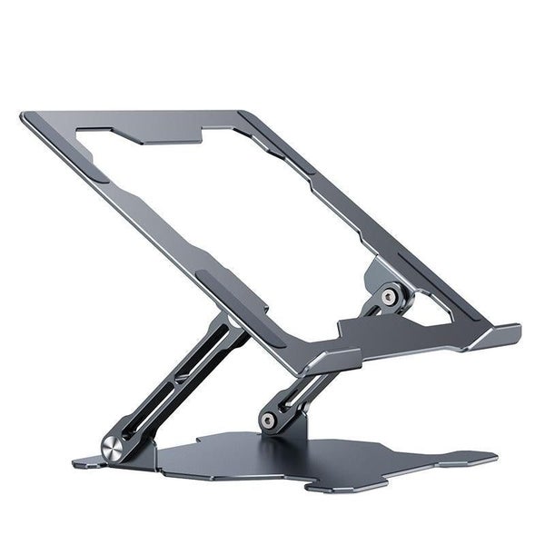 Integrated Foldable Laptop Stand Hollow Heat-Dissipating Flat Desktop Stand Carousel 1