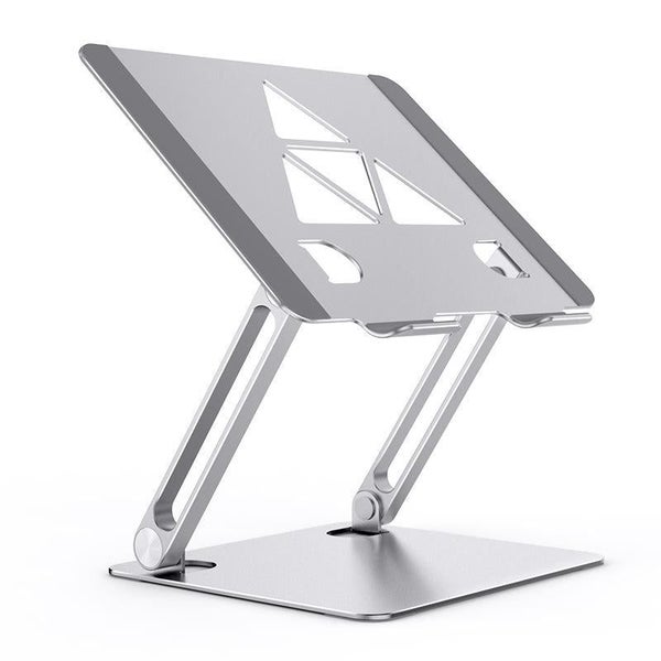 Aluminum Laptop Tablet Stand Foldable Elevated Cooling Rack Carousel 1