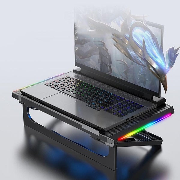 RGB Laptop Cooler with Lighting Effect Carousel 6