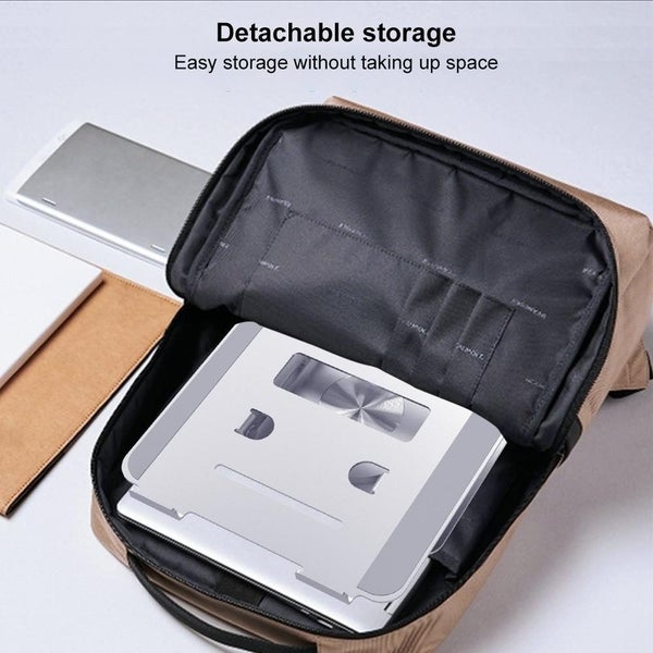 Portable Aluminum 360 Degree Rotating Height Flexible Adjustable Notebook Lap... Carousel 6