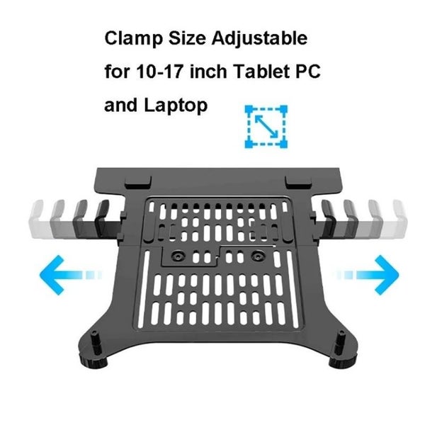 Notebook Tray Compatible VESA 100x100mm for 10 -17 inch Laptop Mount Holder Carousel 2
