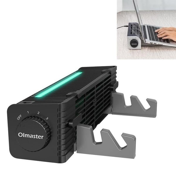 High Air Volume USB Fan Bracket Square RGB Carousel 1