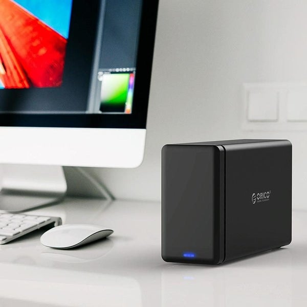 2 Bay USB C 3.1 to Sata External Hdd Dock for 3.5 Drives Uasp Support Carousel 1