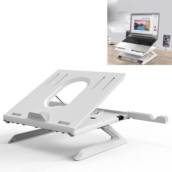 Multifunctional Folding Notebook Stand Monitor Increase Rack Carousel 1