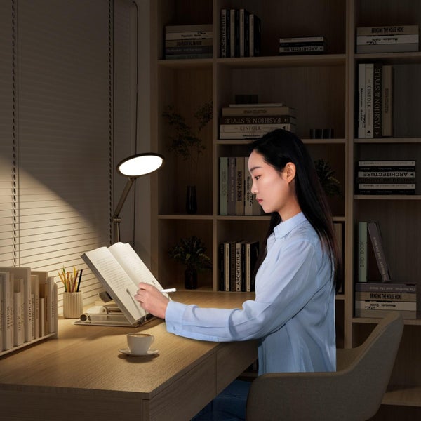 With Book Clips Portable Folding Laptop Adjustable Hollow Heat Dissipation Stand Carousel 7