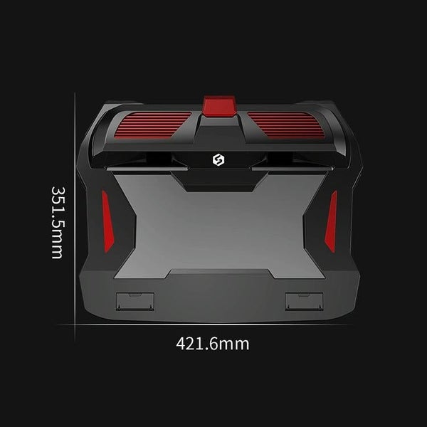 Red Light Dual Fan Laptop Radiator for Laptops Carousel 2