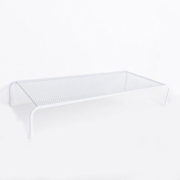 Computer Monitor Elevated Bracket Desk Wrought Iron Rack Organizer Carousel 9