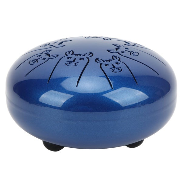 ethereal drum 5.5in tongue drum alloy steel tongue drum percussion ethereal drum Carousel 1
