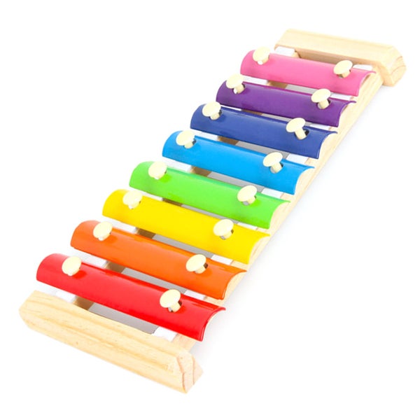 xylophone musical toy 8 Key Hand Knock Piano Baby Children Educational Xylophone Carousel 2