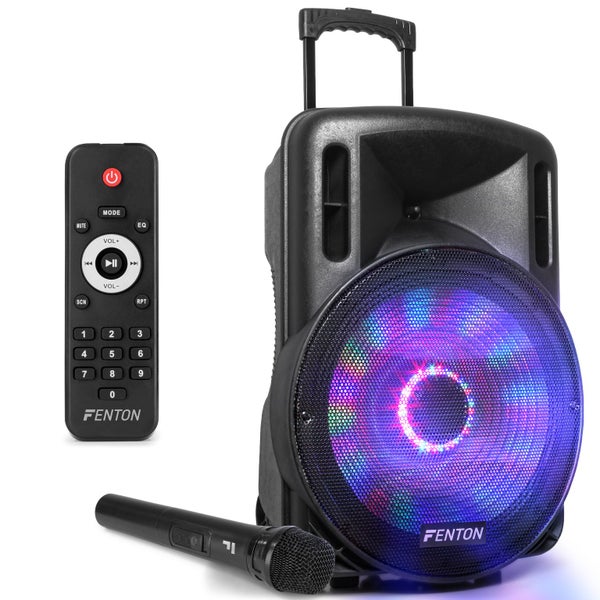 Portable Sound System 15" - UHF Mic - BT Carousel 1