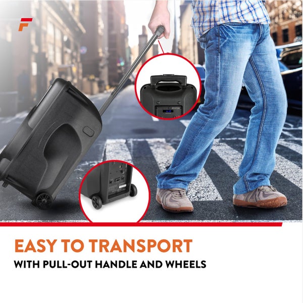 Portable Sound System 15" - UHF Mic - BT Carousel 15