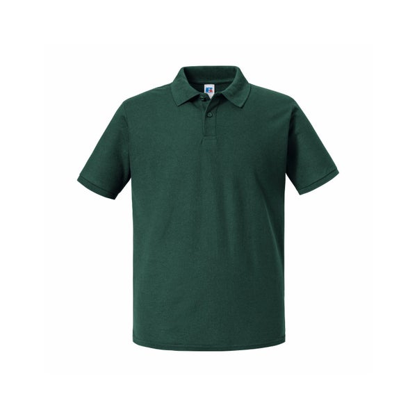 Russell Mens Authentic Pique Polo Shirt Carousel 1