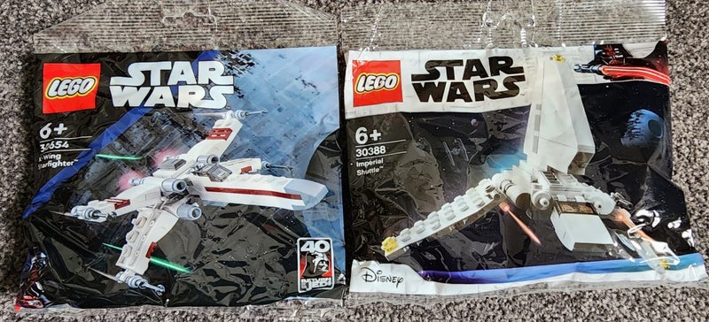 LEGO Star Wars Lot of 2 Poly Bags - 30654, 30388 Carousel 1