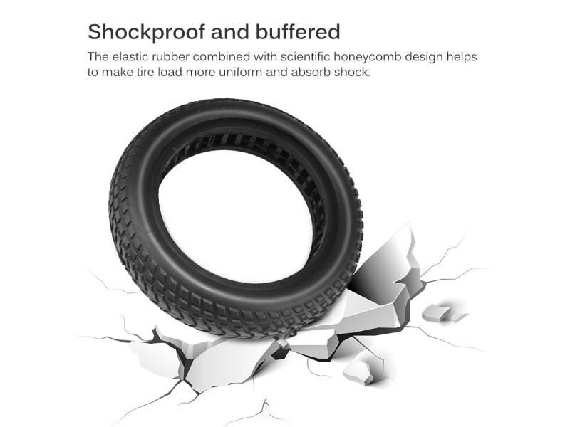 Electric Scooter Damping Tire For Xiaomi Mijia M365 1s Pro 2 Skateboard 8.5 Carousel 1