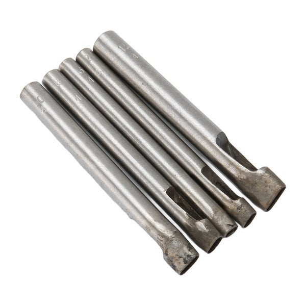 leather hole punch cutter leather hole punch leather punch tool 5pcs Oval Shape Carousel 2