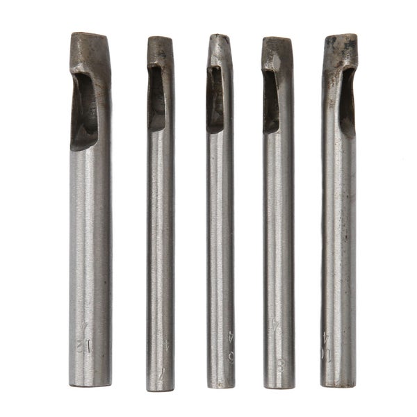 leather hole punch cutter leather hole punch leather punch tool 5pcs Oval Shape Carousel 5