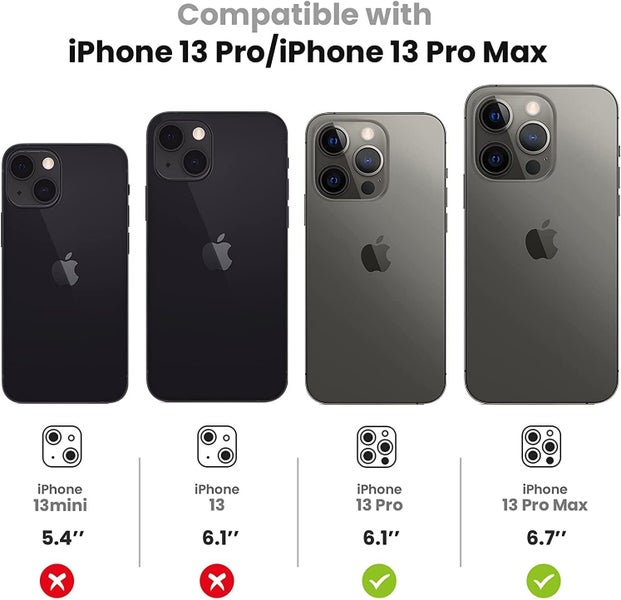 For iPhone 13 Pro/ 13 Pro Max Camera Glass Lens Protector Carousel 2