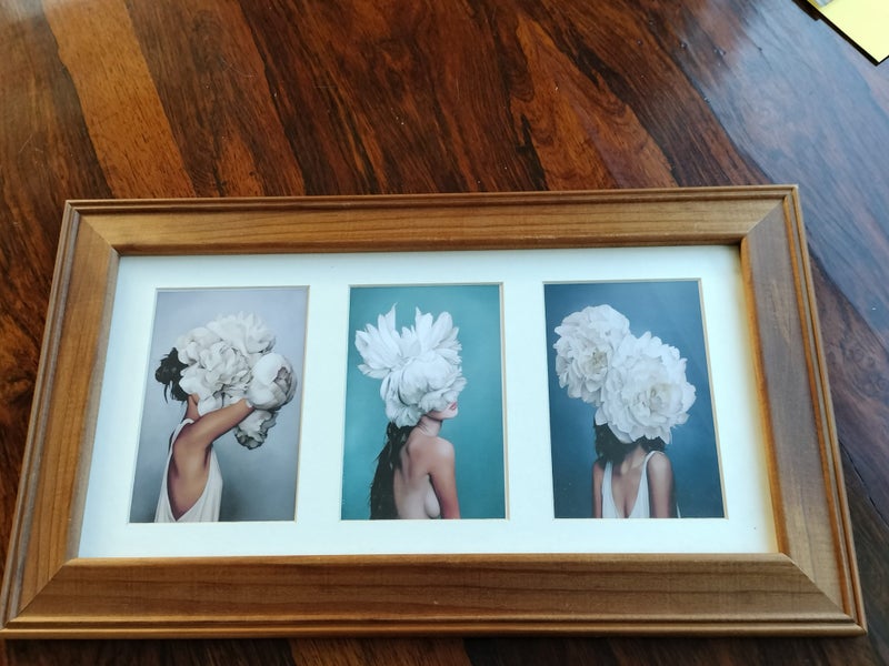 x3 Framed Small Photographic Art Print Images Carousel 1
