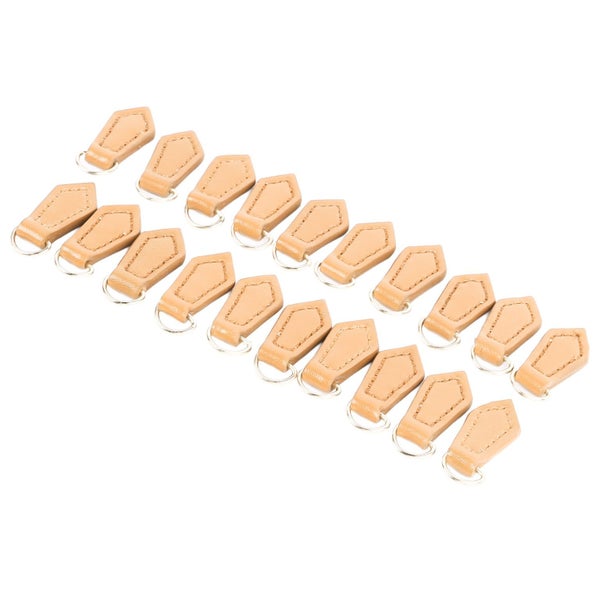 genuine leather zipper pulls leather zipper tags zipper puller replacement Carousel 1