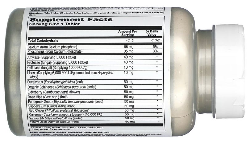 NO SNORZ - NO SNORE, SINUS SUPPORT, 1 DAILY - 60 TABS - E1127 Carousel 2