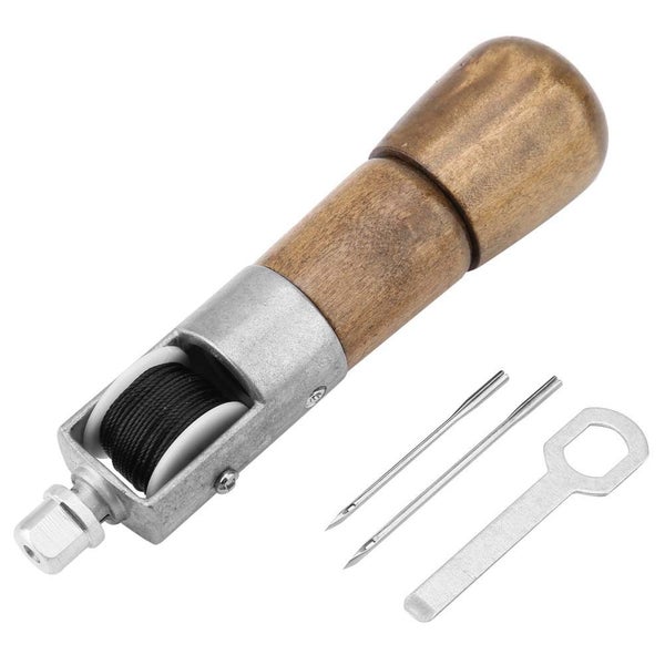 awl tool kit leather sewing awl Leather Craft Automatic Lock Stitching Sewing Carousel 5