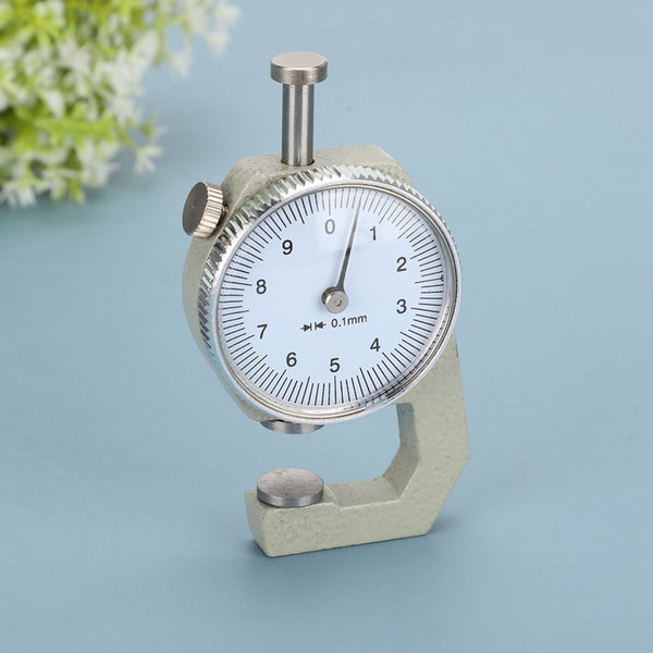 measuring equipment Thickness Gauge Round Dial Flat Head Measuring Jewelry Carousel 1