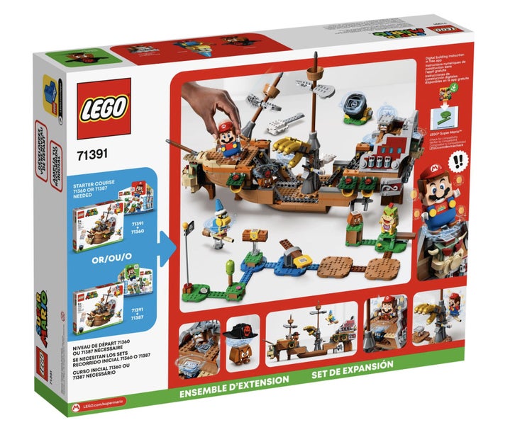LEGO Super Mario Bowser’s Airship Expansion Set 71391(Retired Product) Carousel 2