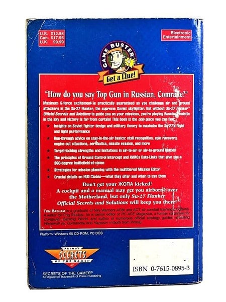 Su-27 Flanker: Official Secrets & Solutions (Game Buster: Get a Clue) Book Carousel 2