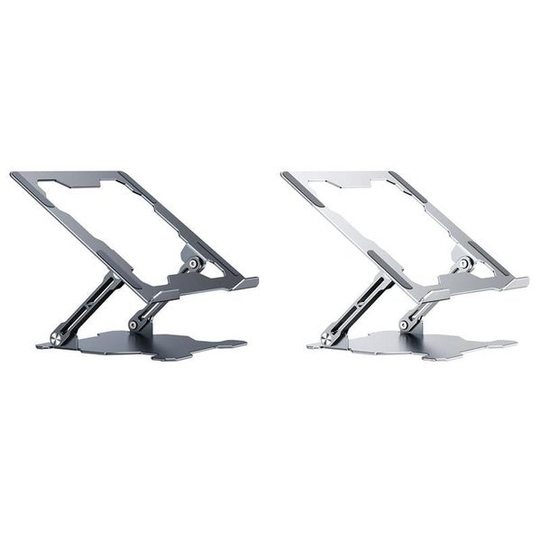 Integrated Foldable Laptop Stand Hollow Heat-Dissipating Flat Desktop Stand Carousel 2