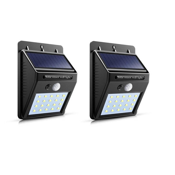 Solar Induction Motion Sensor Wall Lights Ip64 Waterproof Led Outdoor Garden Str Carousel 1