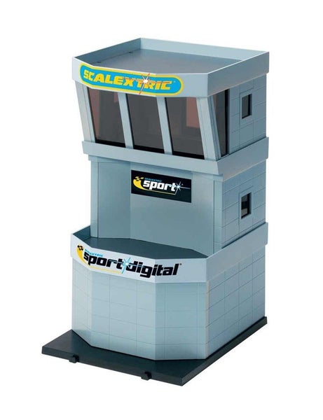 Scalextric C8319 Pit Building: Control Tower Carousel 1
