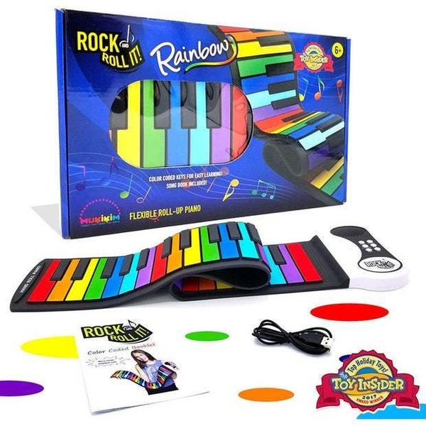 Rock and Roll It: Rainbow Piano Carousel 1