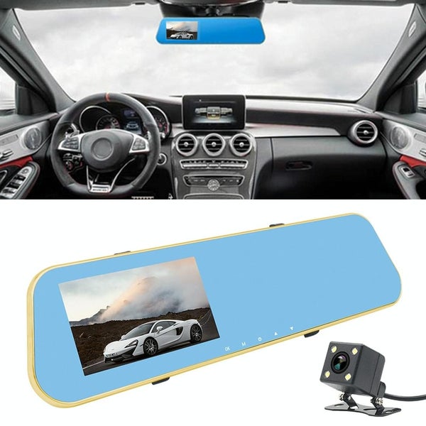 Full Hd 1080p 4.3 Inch Screen Display Dual Camera Vehicle Dvr Carousel 1