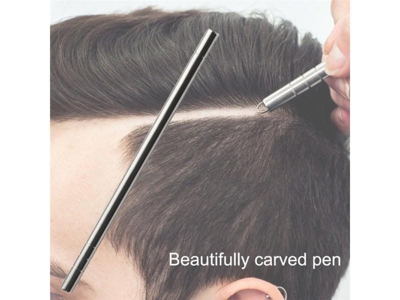 Professional Magic Engrave Beard Hair Scissors Eyebrow Carve Pen Tattoo Barber Carousel 1