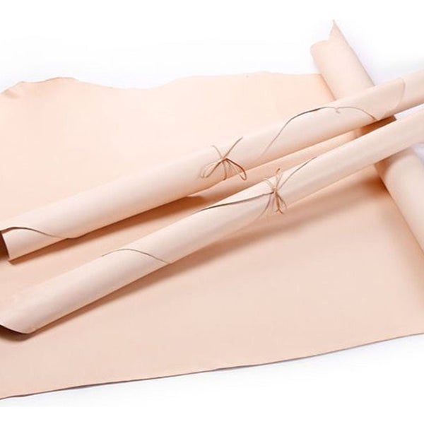 a grade tooling leather 3pcs Vegetable Tanned Leather Soft Eco Friendly Cuttable Carousel 5