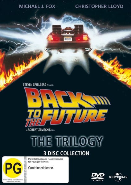Back to the Future Trilogy (3 Disk Collection) dvd Carousel 1