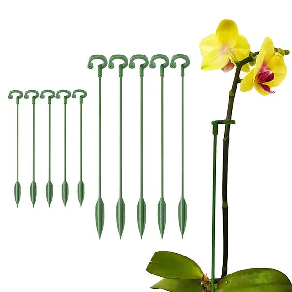 5Pcs Plant Supports Stakes Flower Stand Sticks Reusable Plant Clips Carousel 2