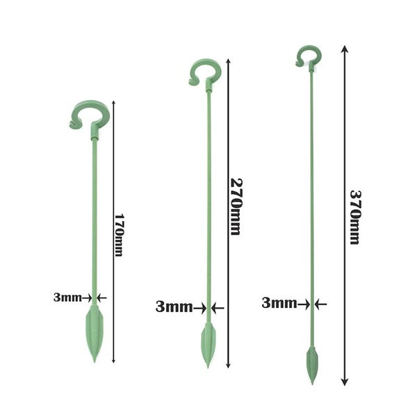 5Pcs Plant Supports Stakes Flower Stand Sticks Reusable Plant Clips Carousel 7