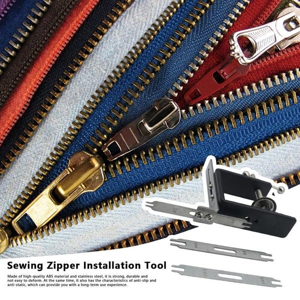 Zipper Pull Head Jig Double-end Zipper Tool Sliders Zipper Pulling Carousel 2