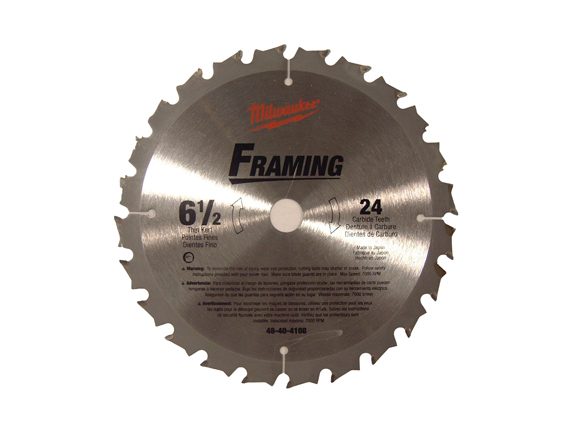 Milwaukee Framing Circular Saw Blade 48-41-4108 6.5" 24 T Carousel 1