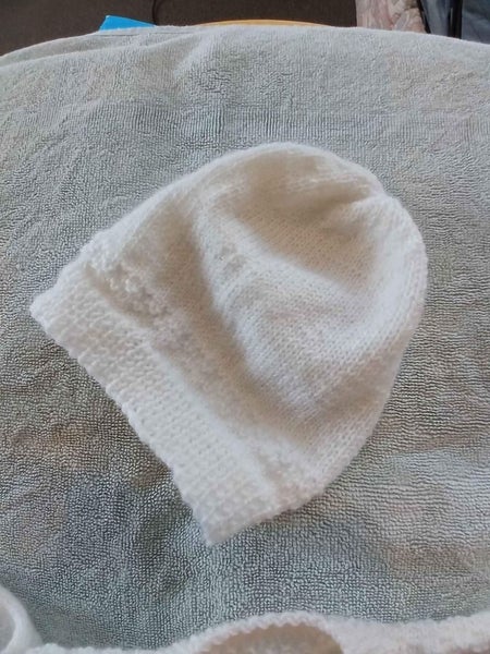Hand Knitted Cardigan and Beanie Carousel 9