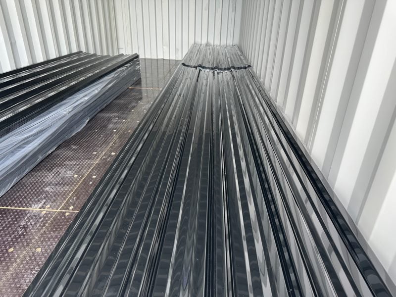 4M Length - Colour Bronze - Trimdek Profile, Polycarbonate Roofing Sheet Carousel 2
