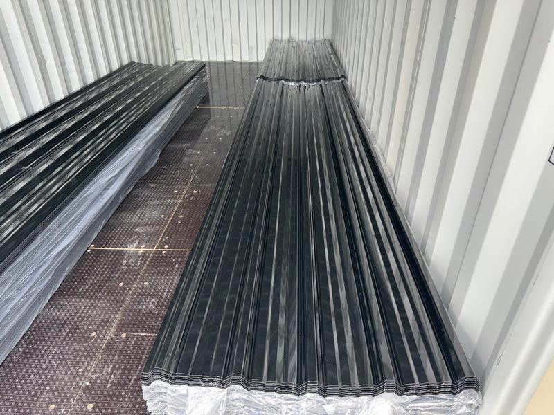 2.4M Length - Colour Bronze - Trimdek Profile, Polycarbonate Roofing Sheets Carousel 1