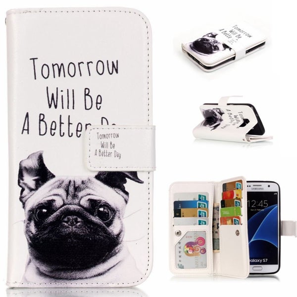 MOTO G4 PLUS Multifunction wallet leather case cover Carousel 2