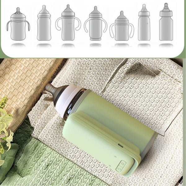 Bottle Warmer USB Rechargeable Milk Bottle Warmer Infant Feeding Bottle Carousel 7