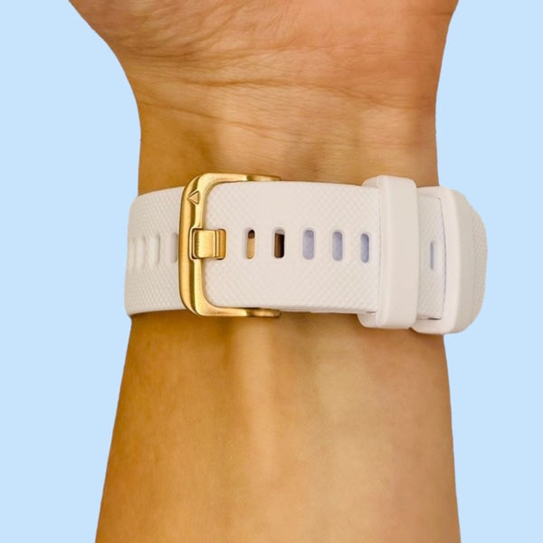 Shinola 22mm Range Silicone Watch Straps with Rose Gold Buckles Carousel 2