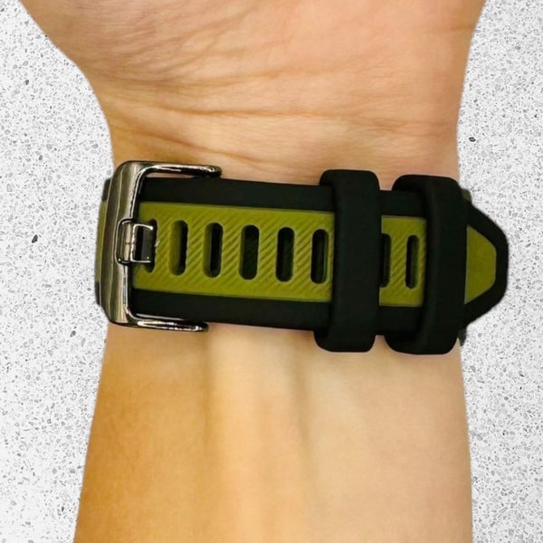 Garmin Venu SQ Dual Colour Silicone Watch Straps Carousel 10