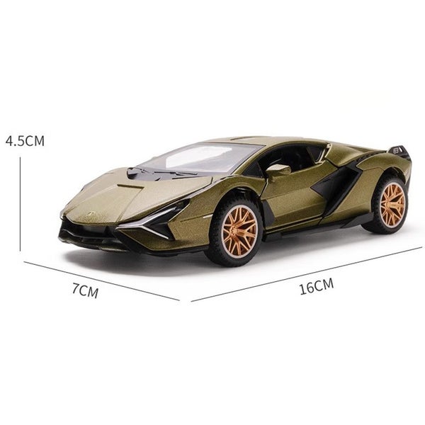 1/32 Scale Sian FKP37 Car Alloy Toys Metal Diecasts Model Vehicle Carousel 7